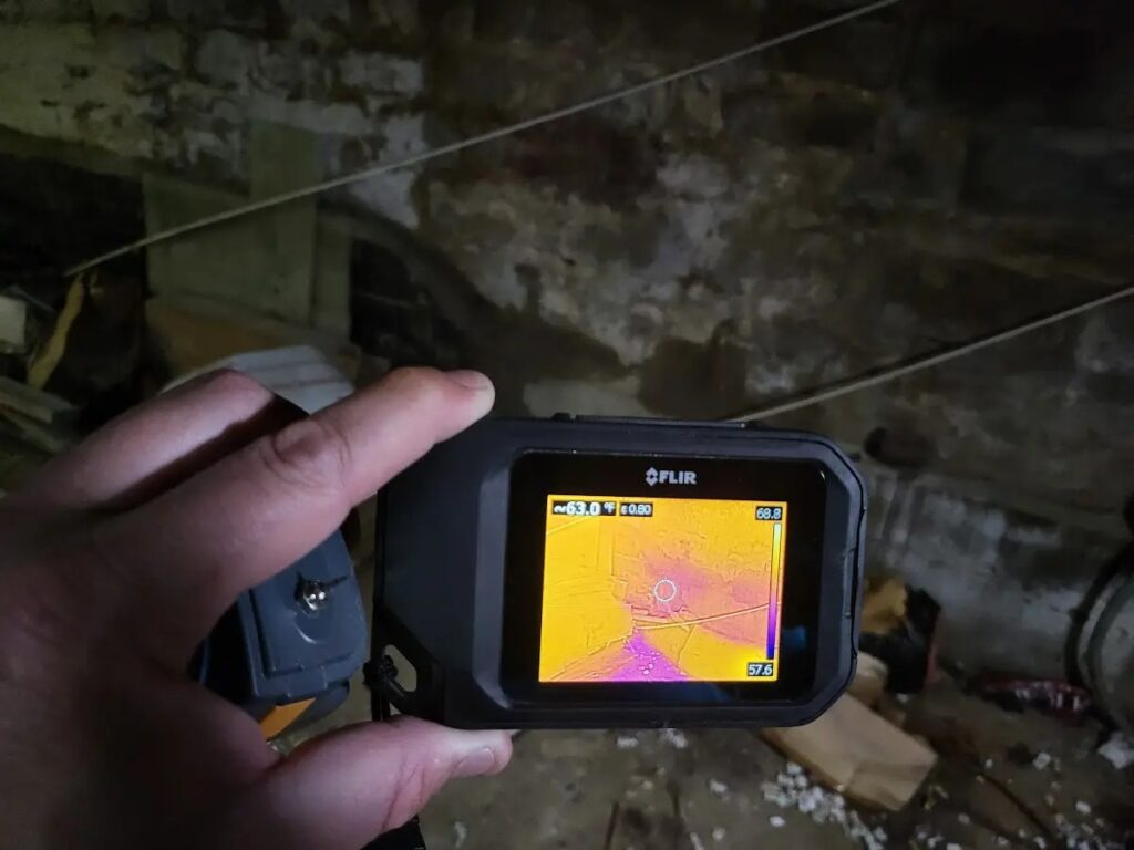 thermal imaging water damage assessment - Water Pro Inc Bloomington IN